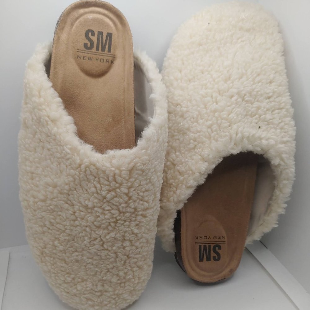 SM New York Rena Fur Slides
